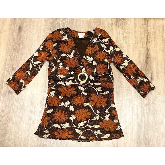 Vintage Y2K Babydoll Top Womens Small - Picture 1 of 9